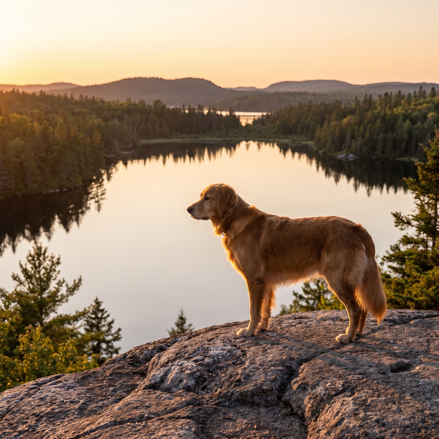 Golden hour at Sirius Dog Walking